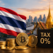 Thailand Tarik Pelabur Kripto Dengan Tawar Cukai 0%