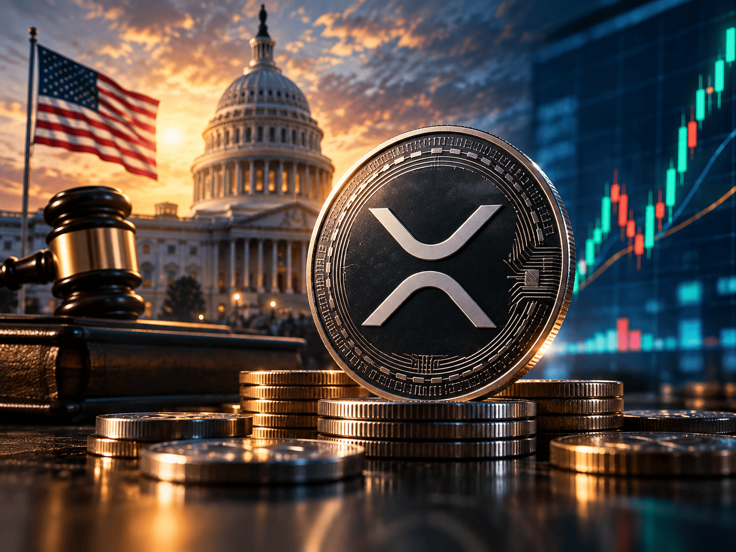 XRP Jadi Tumpuan Menjelang Undian CLARITY Act