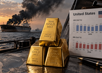 Emas Berpaut Pada $4,400, Serang Balas Iran & CPI Dipantau