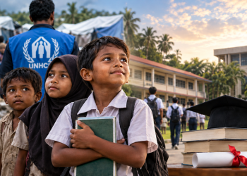 UNHCR Mahu Anak Rohingya Diberi Akses Ke Sekolah & Universiti Awam 
