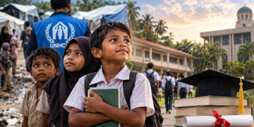 UNHCR Mahu Anak Rohingya Diberi Akses Ke Sekolah & Universiti Awam 