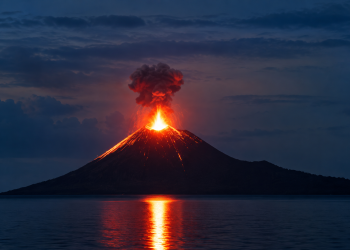 ‘Bapak’ Krakatau Pernah Musnah Pada 1883, Kini Anaknya Pula Mengamuk!