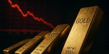 XAU/USD Berdarah Junam Lebih 6%, Paras $4,100 Diteliti